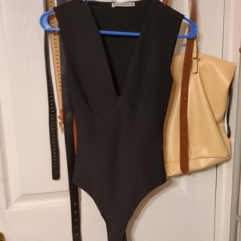Abercrombie & Fitch Black Bodysuit